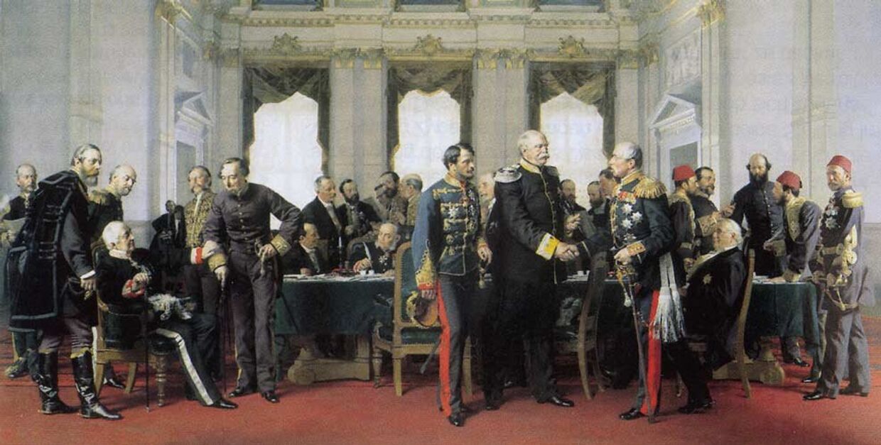 «Берлинский конгресс в 1878 году», художник Антон фон Вернер, 1881 г.