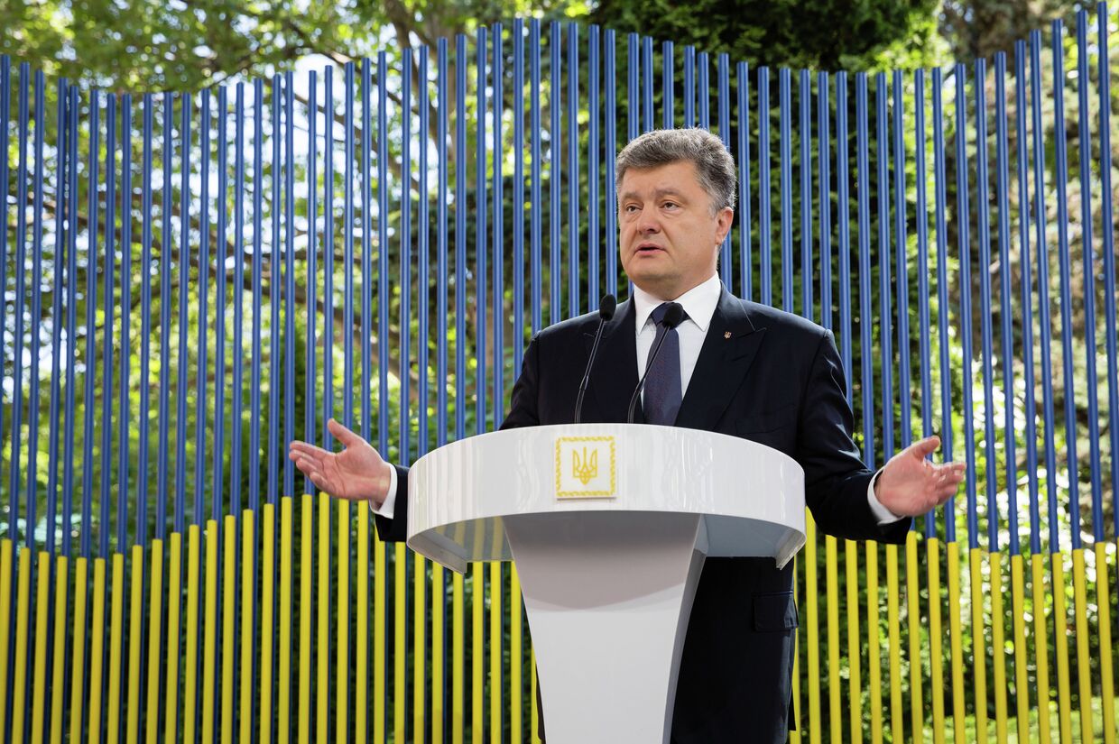 Пресс-конференция президента Украины по случаю ежегодного послания к Верховной Раде