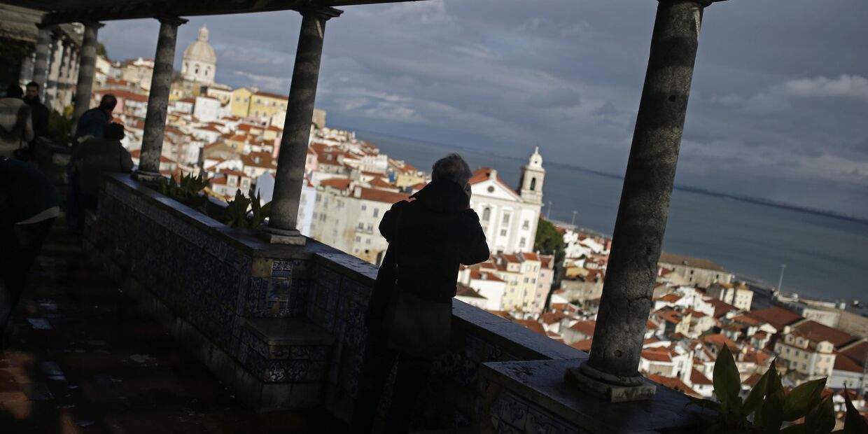 Вид на Лиссабон, Португалия