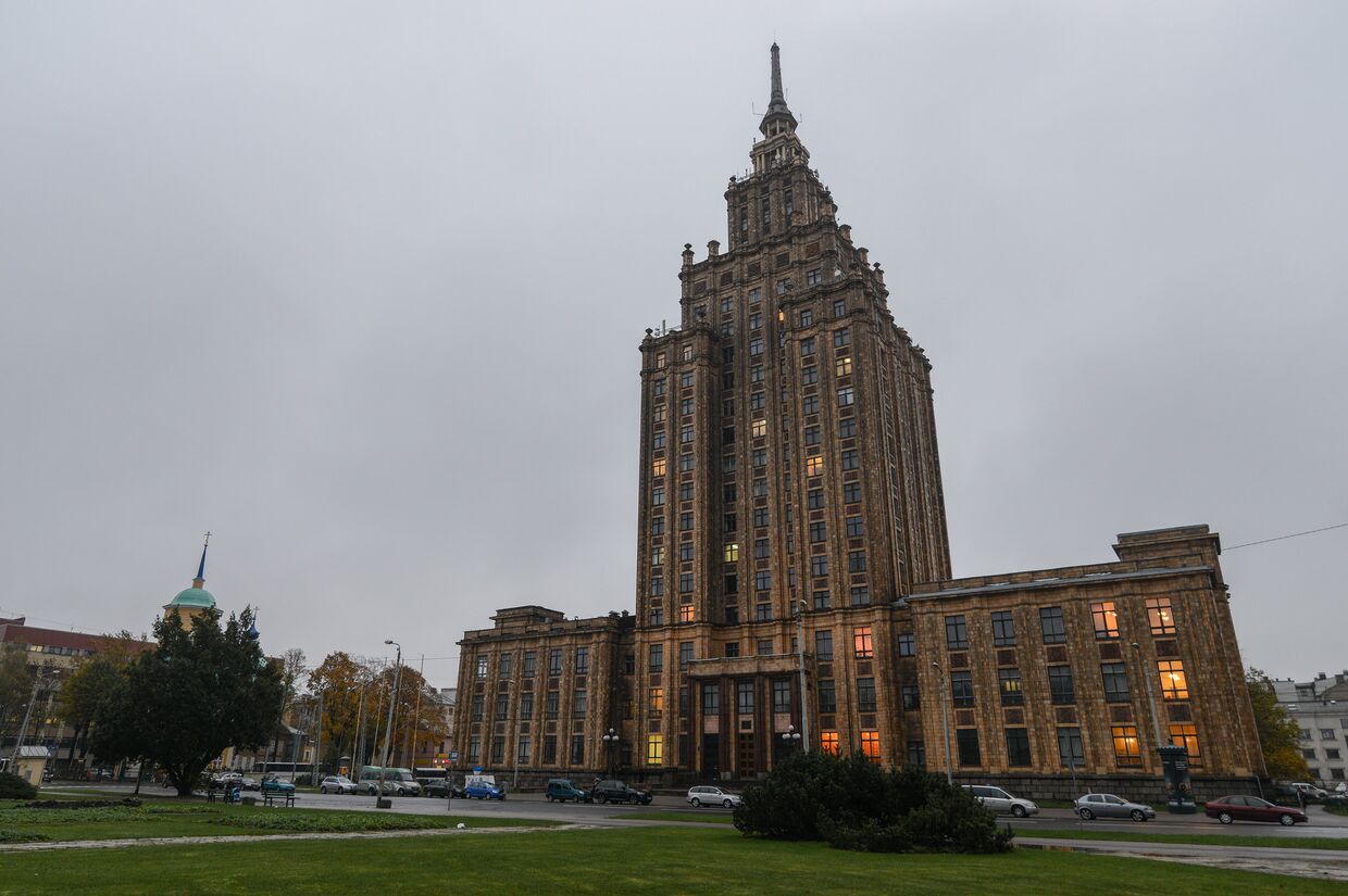 Здание Академии наук Латвии в Риге