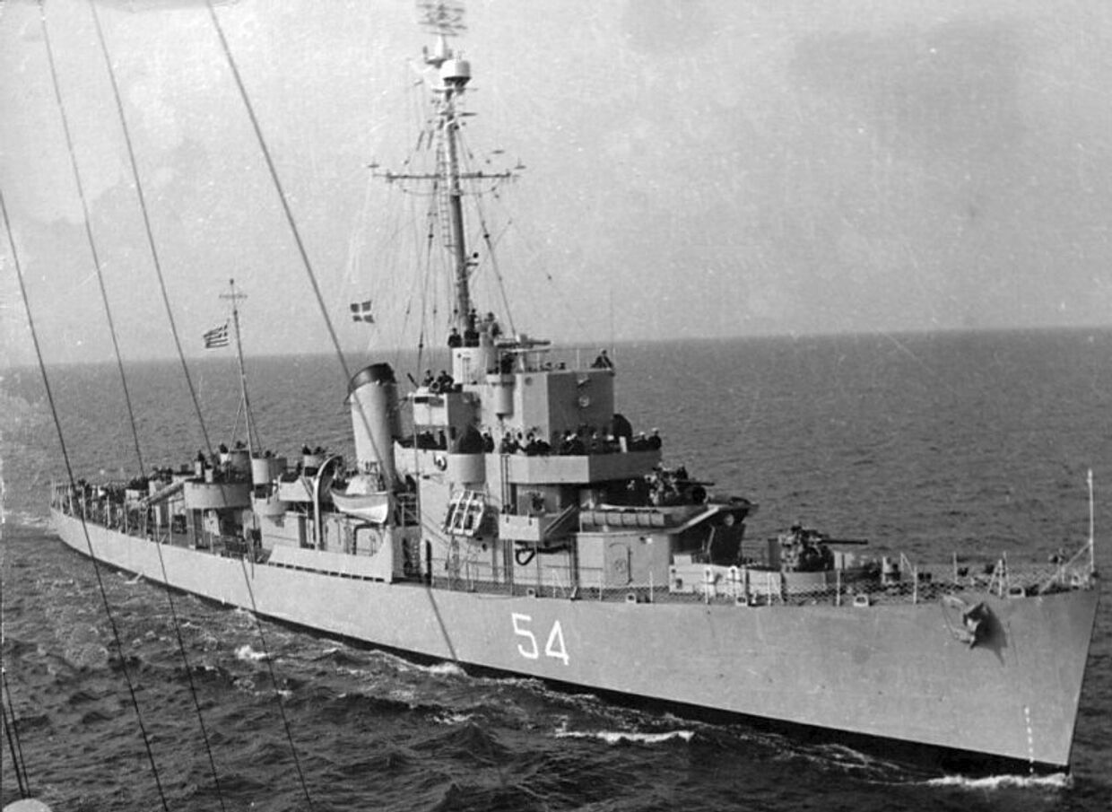 Американский эсминец USS Eldridge (1943)