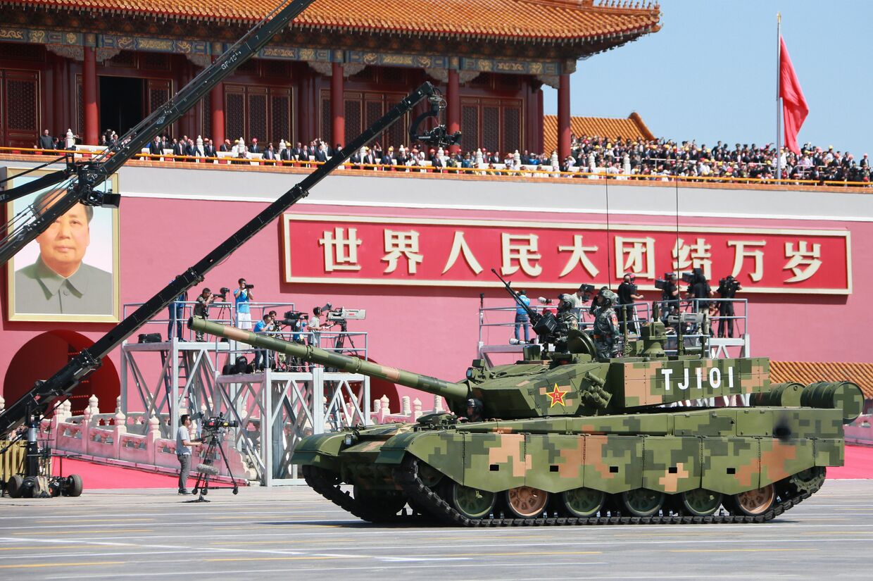 Основной боевой танк Type 99 A2 Народно-освободительной армии Китая