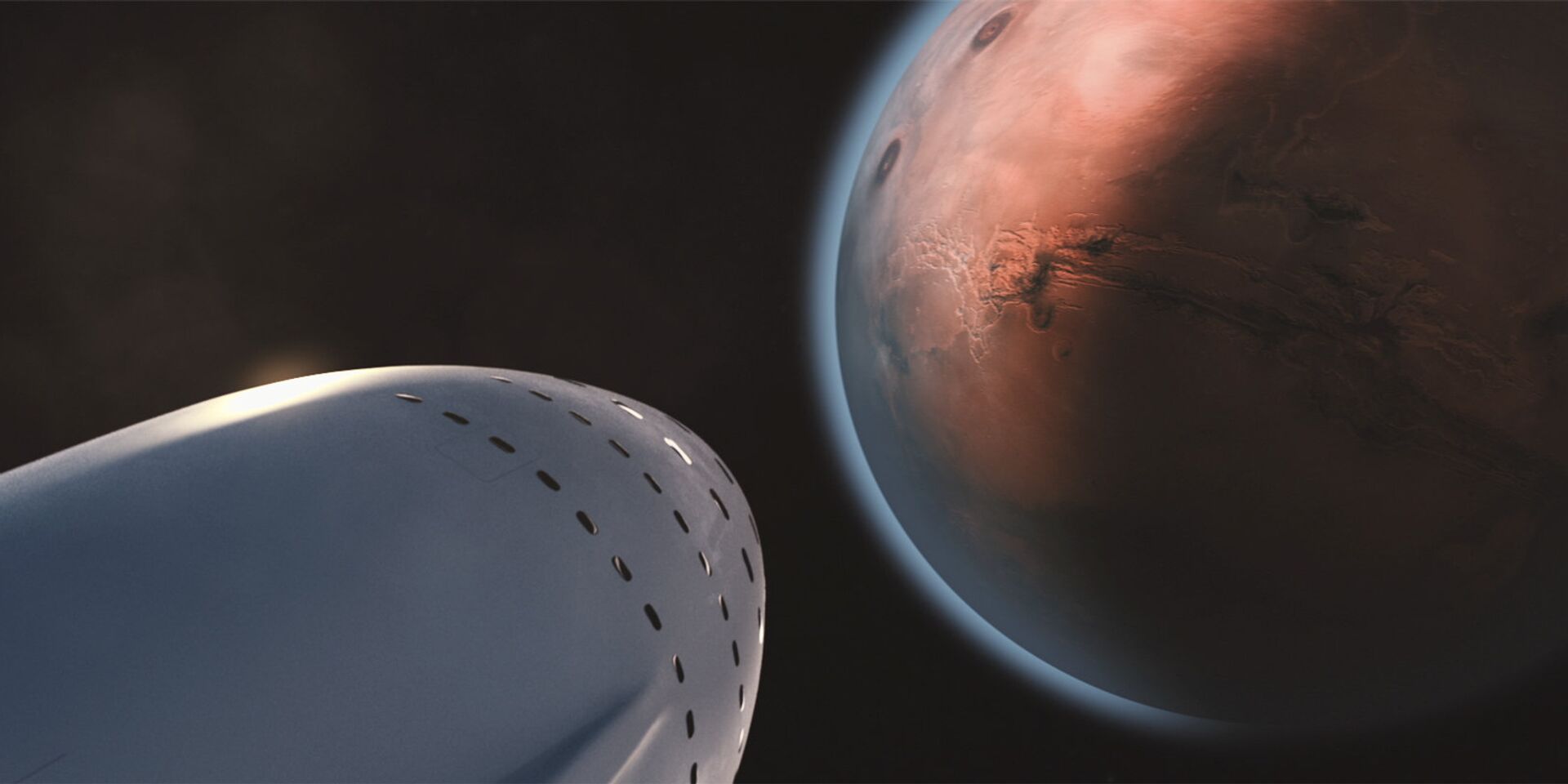 Полет на Марс по проекту компании SpaceX - ИноСМИ, 1920, 12.02.2023