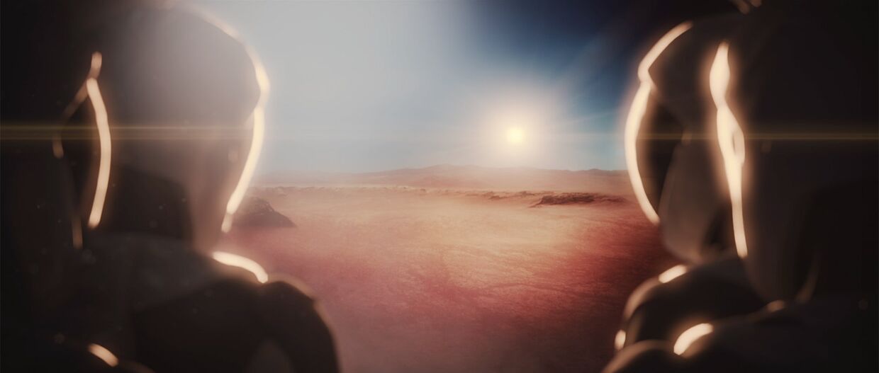 Полет на Марс по проекту компании SpaceX