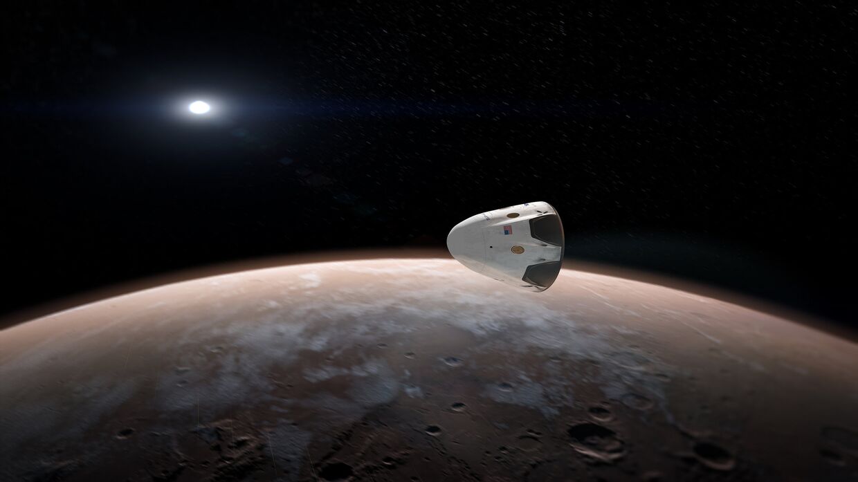 Проект полета на Марс компании SpaceX
