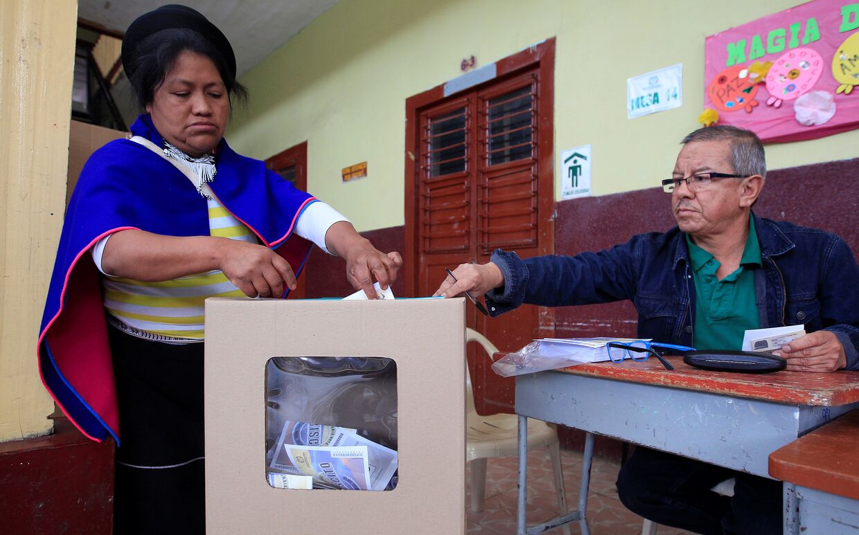 Референдум в Колумбии по вопросу окончательного мирного соглашения с РВСК. 3 октября 2016