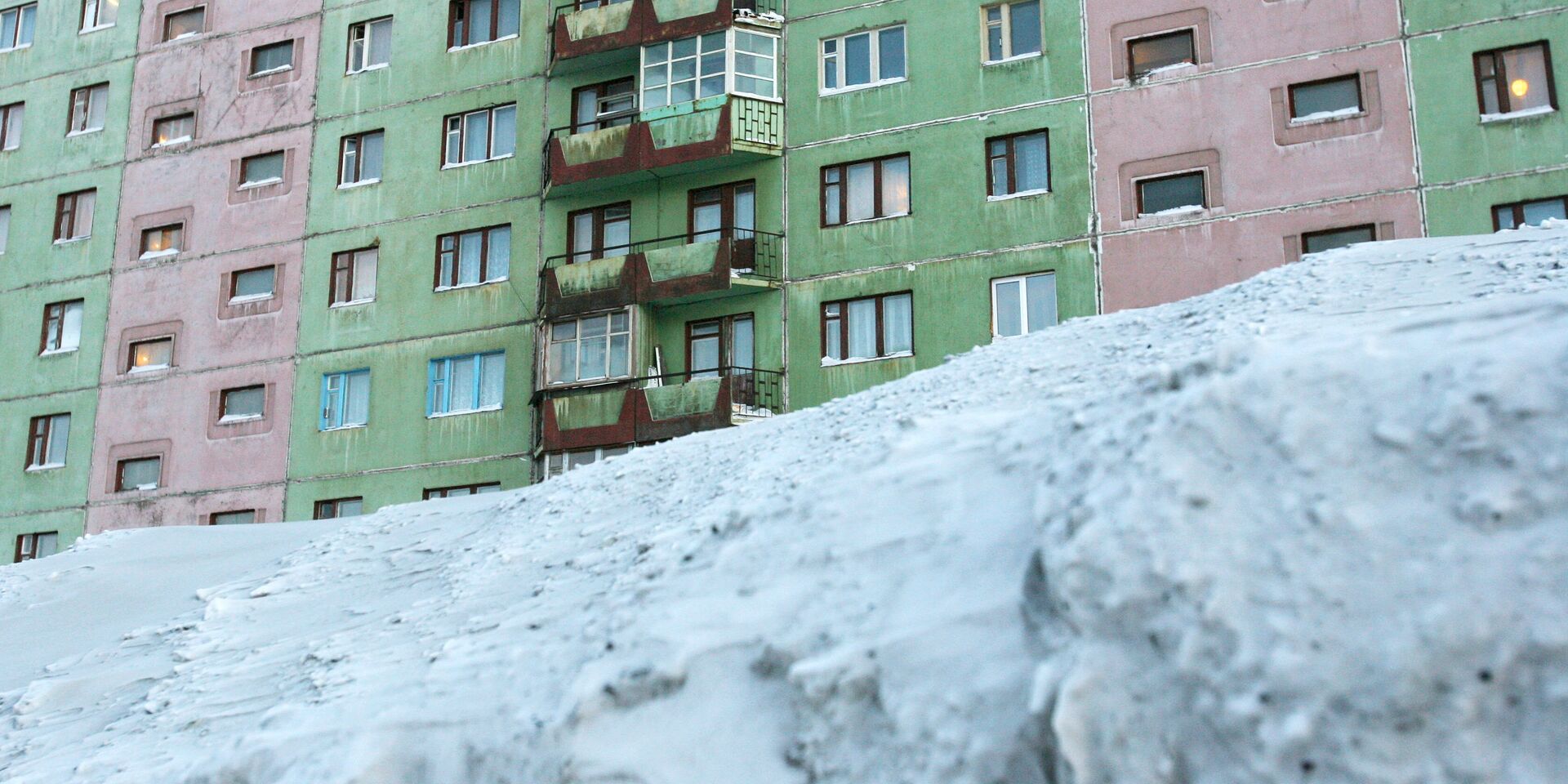 Снежный покров в Норильске - ИноСМИ, 1920, 17.05.2022