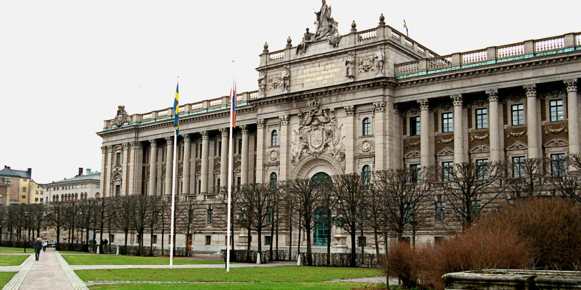 Здание парламента Швеции в Стокгольме - ИноСМИ, 1920, 18.01.2024