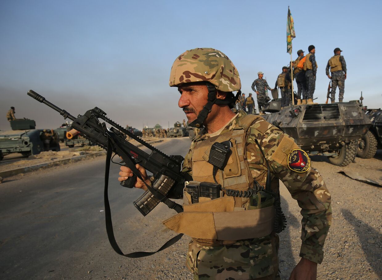 Наступление правительственных сил на Мосул в Ираке