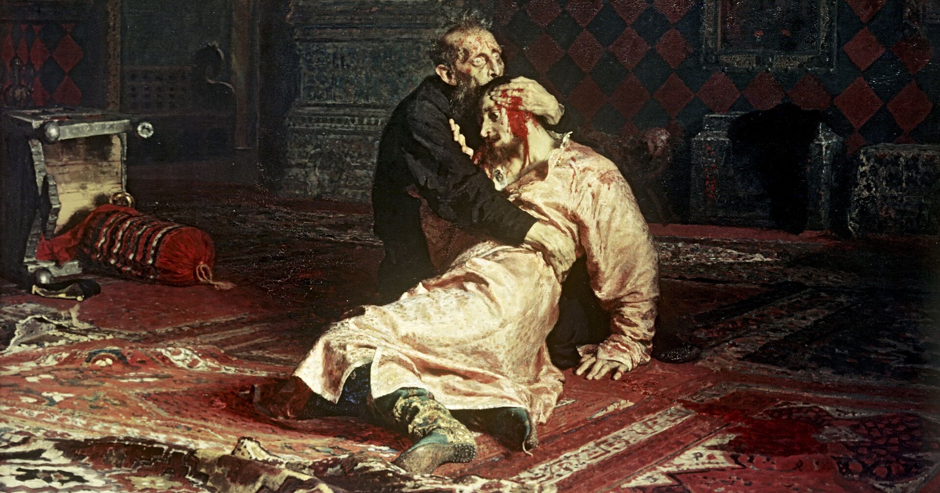 Картина Иван Грозный и сын его Иван 16 ноября 1581 года - ИноСМИ, 1920, 20.05.2021