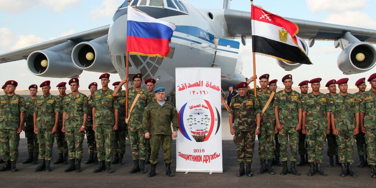 Российско-египетские антитеррористические учения «Защитники дружбы - 2016»