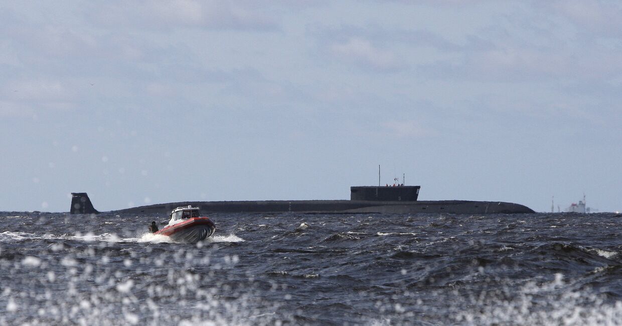 Российская атомная подводная лодка «Юрий Долгорукий»
