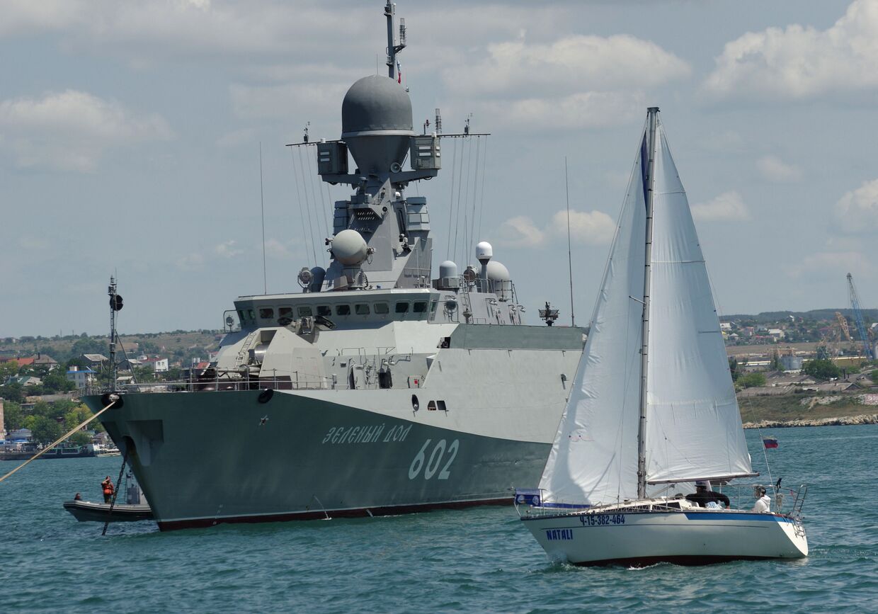 Малый ракетный корабль Черноморского флота ВМФ РФ «Зеленый Дол»
