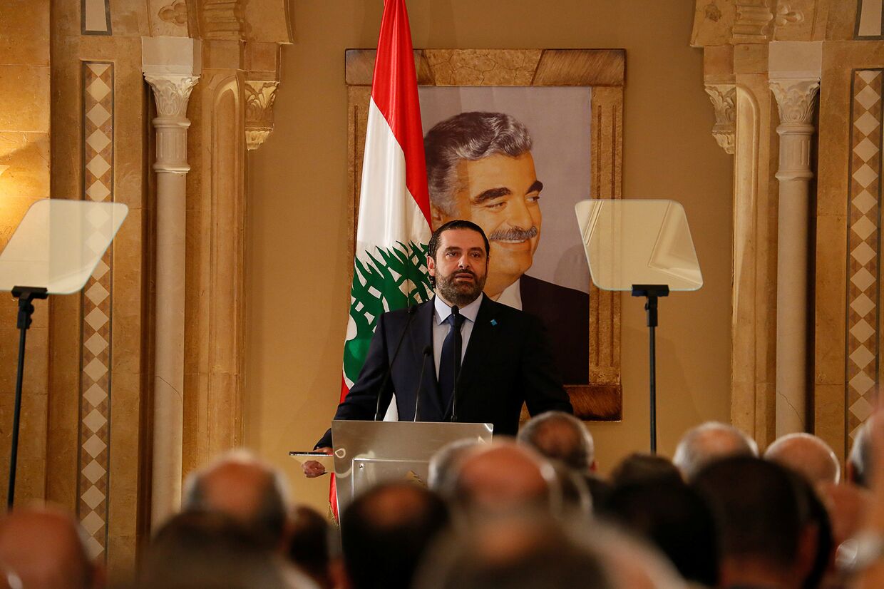 Бывший премьер-министр Ливана Саад Харири