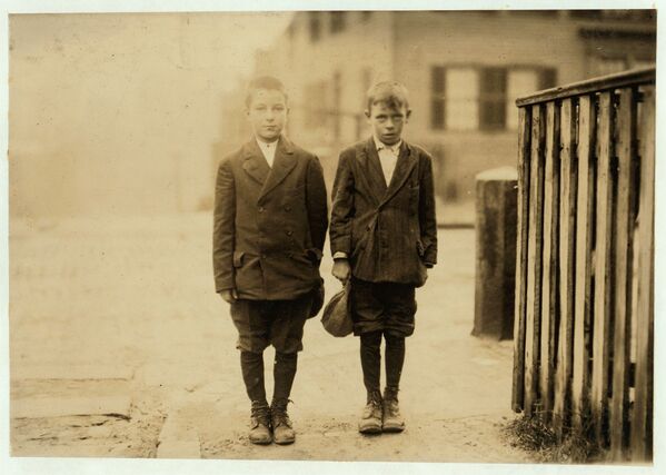 Детский труд в Америке 1900-х