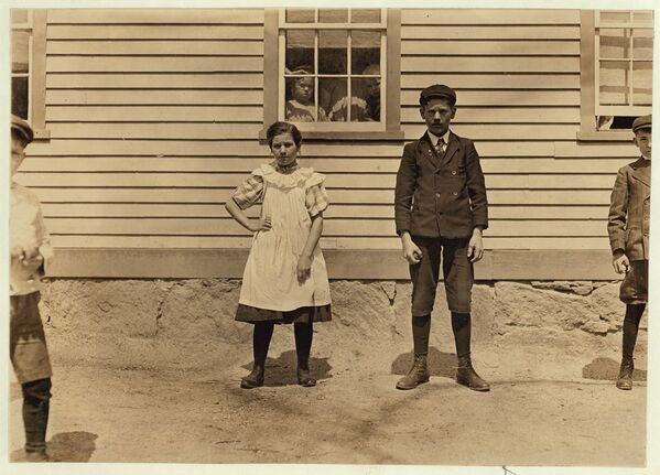 Детский труд в Америке 1900-х