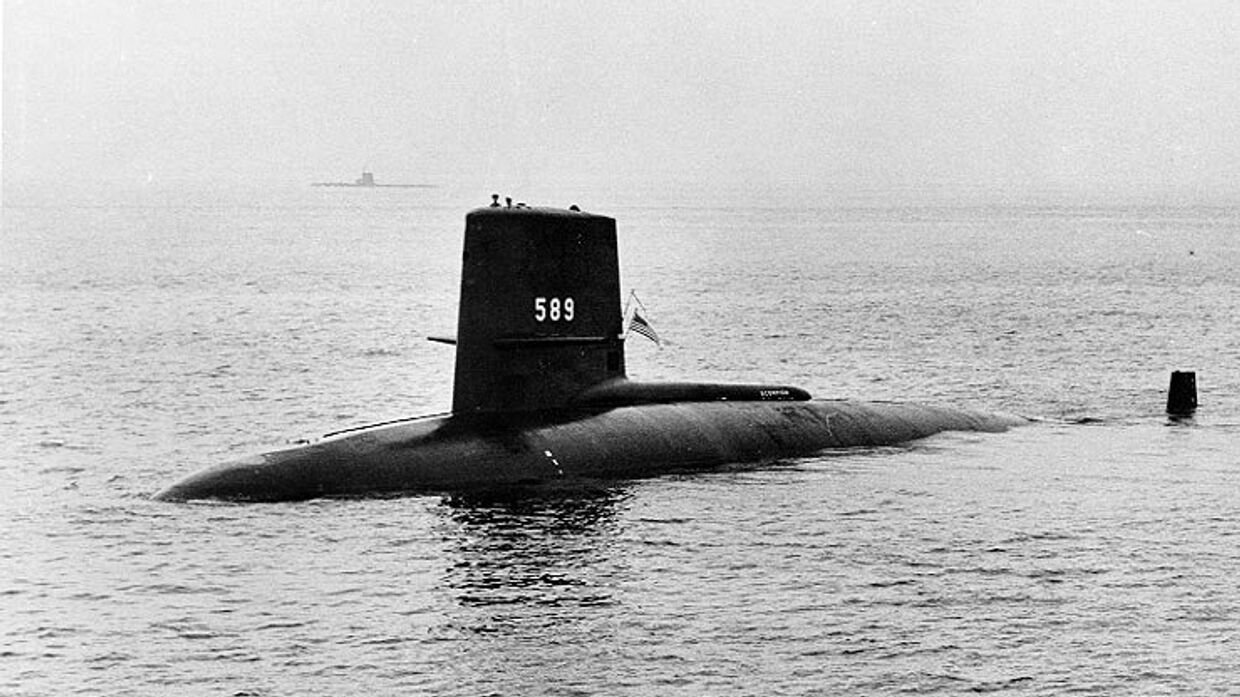 Американская атомная подводная лодка USS Scorpion («Скорпион»)