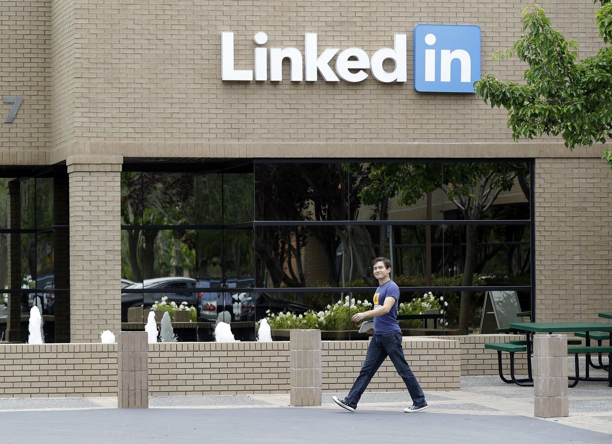 Штаб-квартира компании LinkedIn в Калифорнии, США