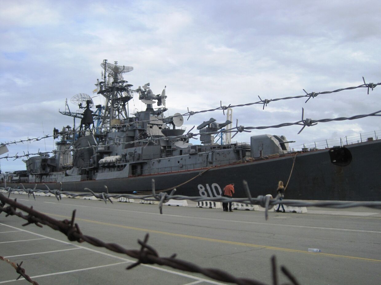 Российский сторожевой корабль Сметливый