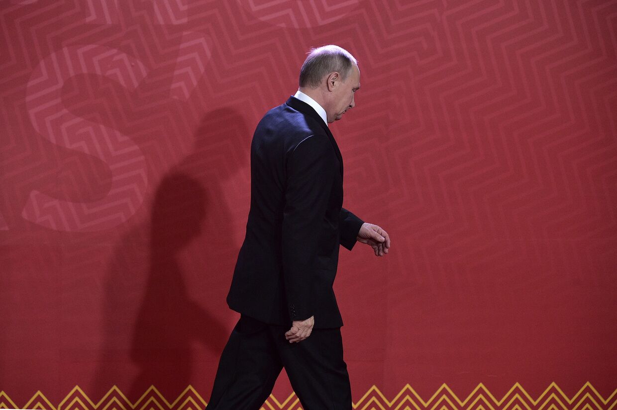 Президент России Владимир Путин на встрече лидеров АТЭС