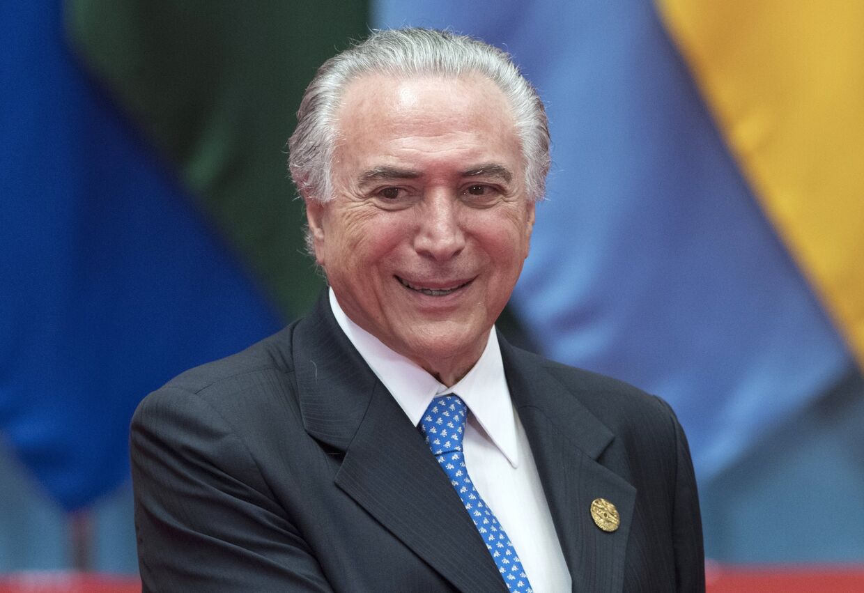 4 сентября 2016. Президент Бразилии Мишел Темер