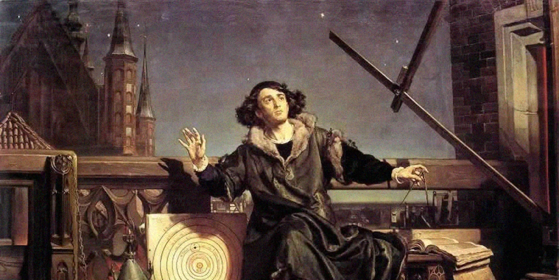 Ян Матейко «Коперник. Беседа с Богом», 1873 год - ИноСМИ, 1920, 04.01.2023