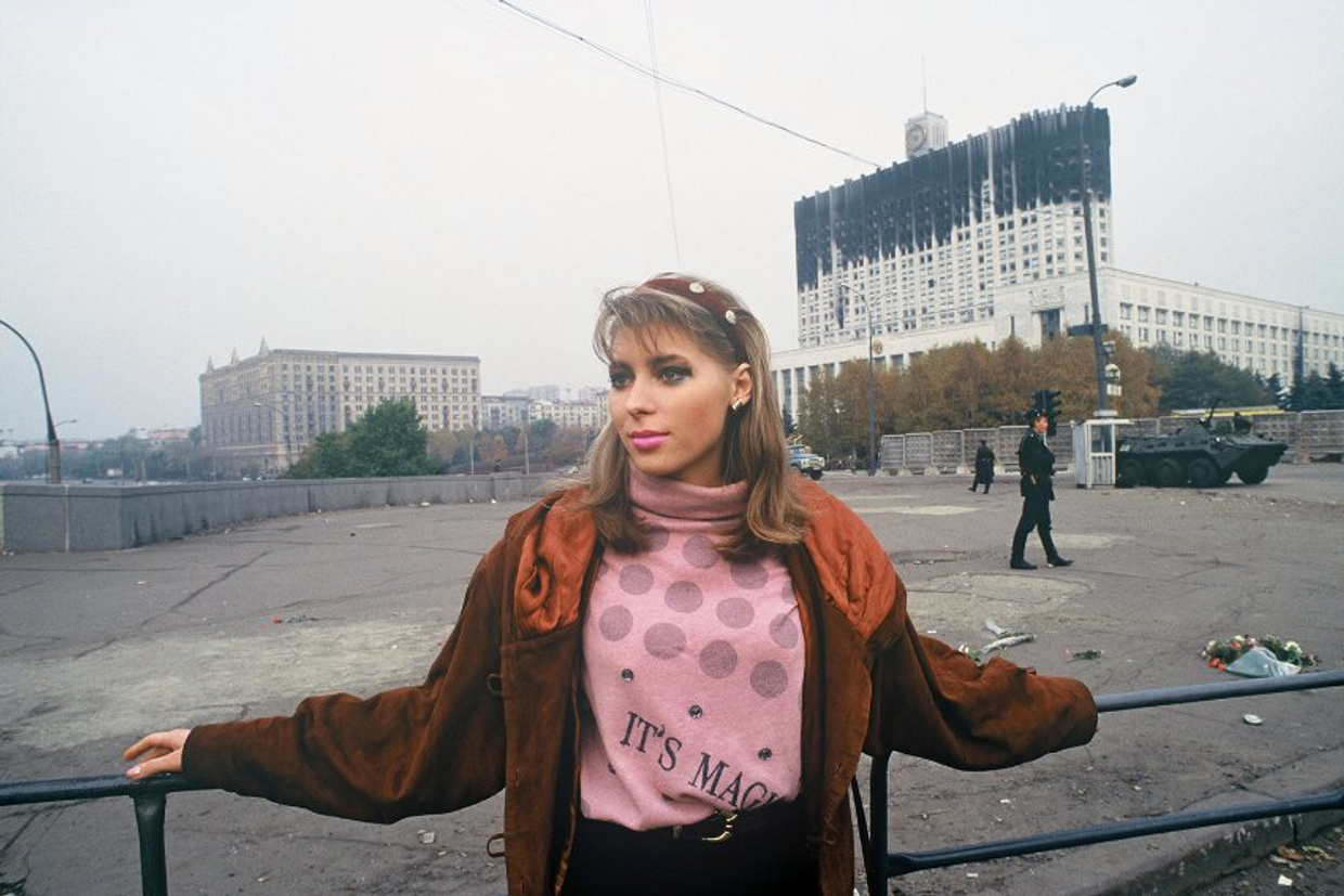 Москва 1993 год. Фотограф Даниэль Бискуп