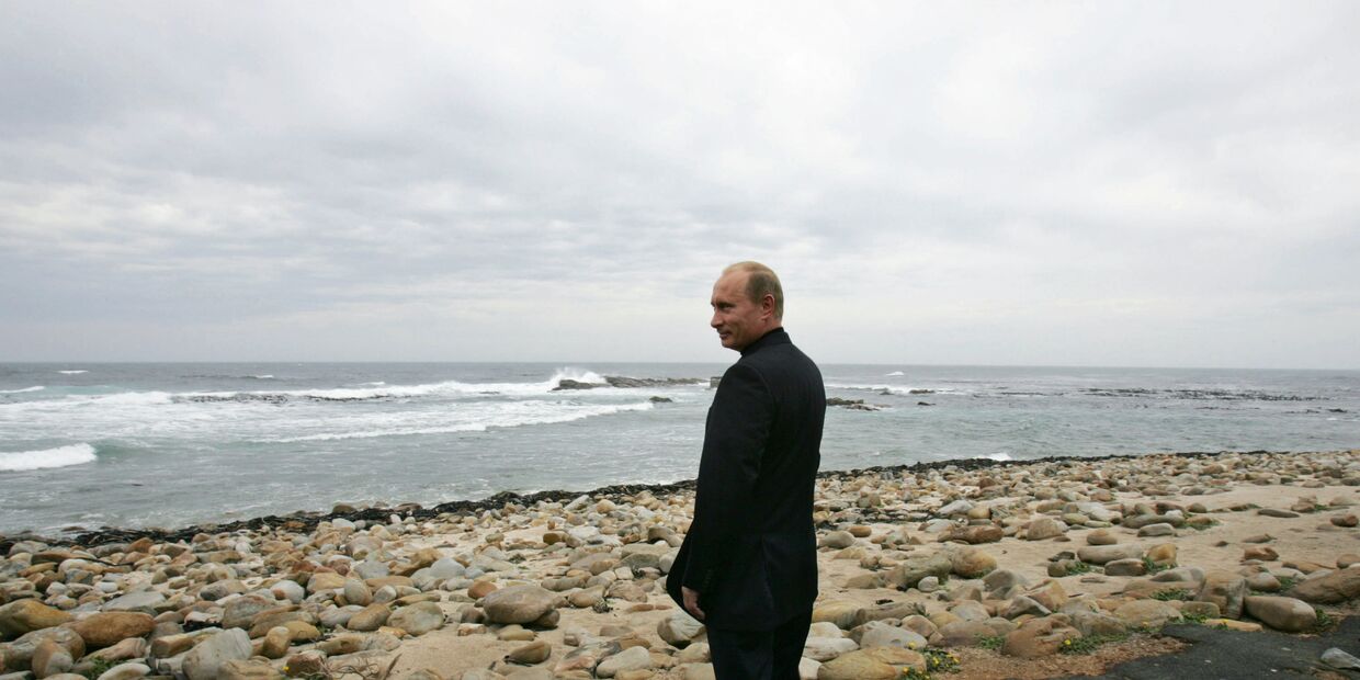 Президент России Владимир Путин посетил мыс Доброй надежды в ЮАР