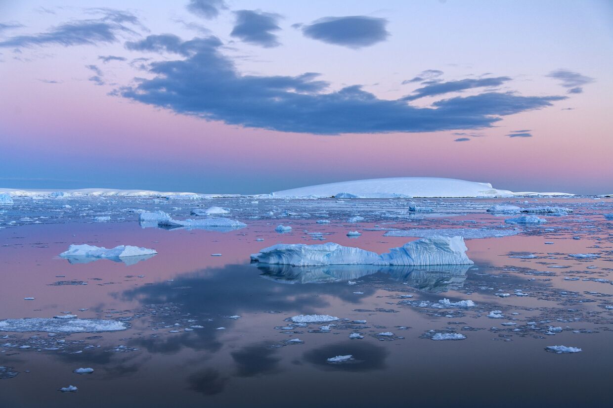 Море Уэдделла у берегов Антарктиды