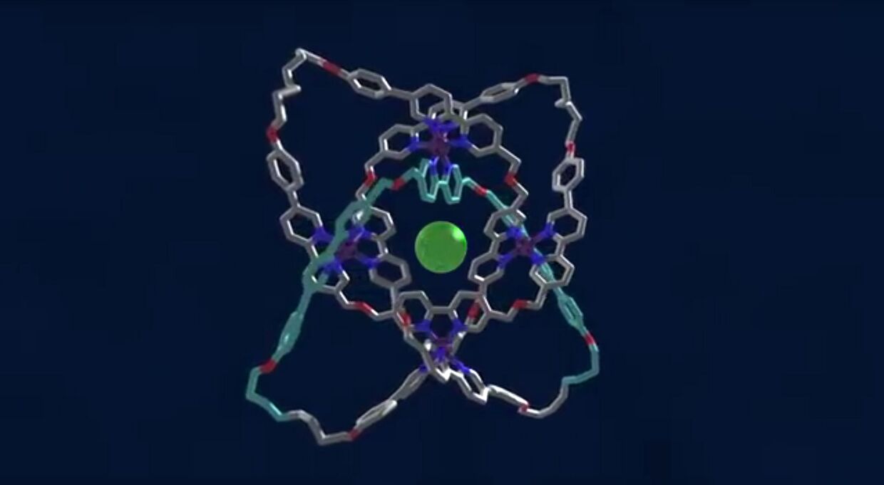 Молекулу завязали в узел