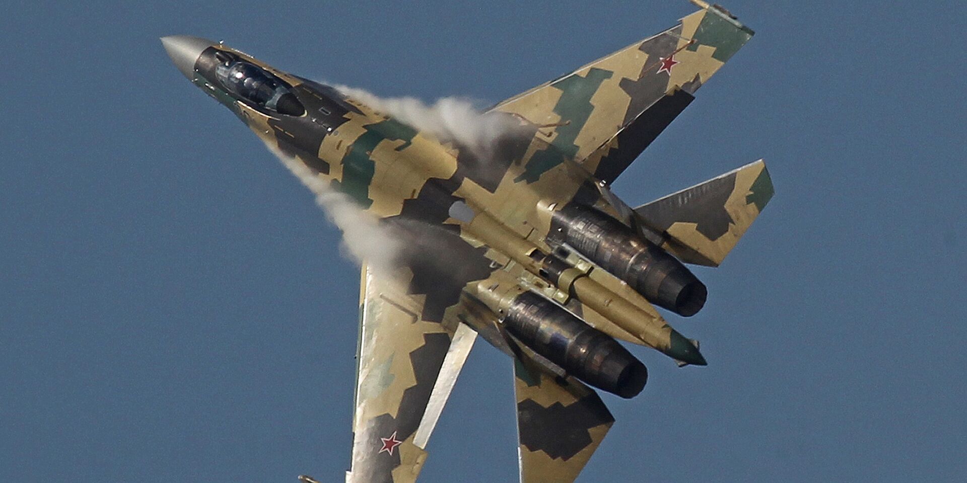 Истребитель ВВС России Су-35 - ИноСМИ, 1920, 12.09.2025