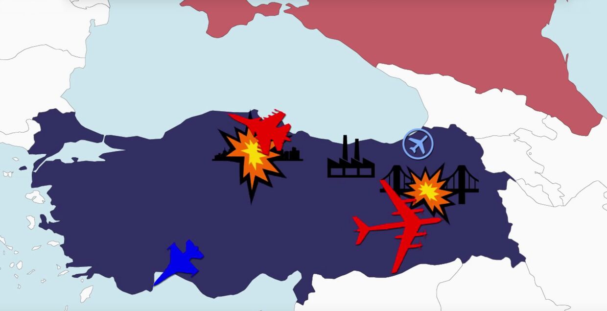 Россия против Турции: воздушная война