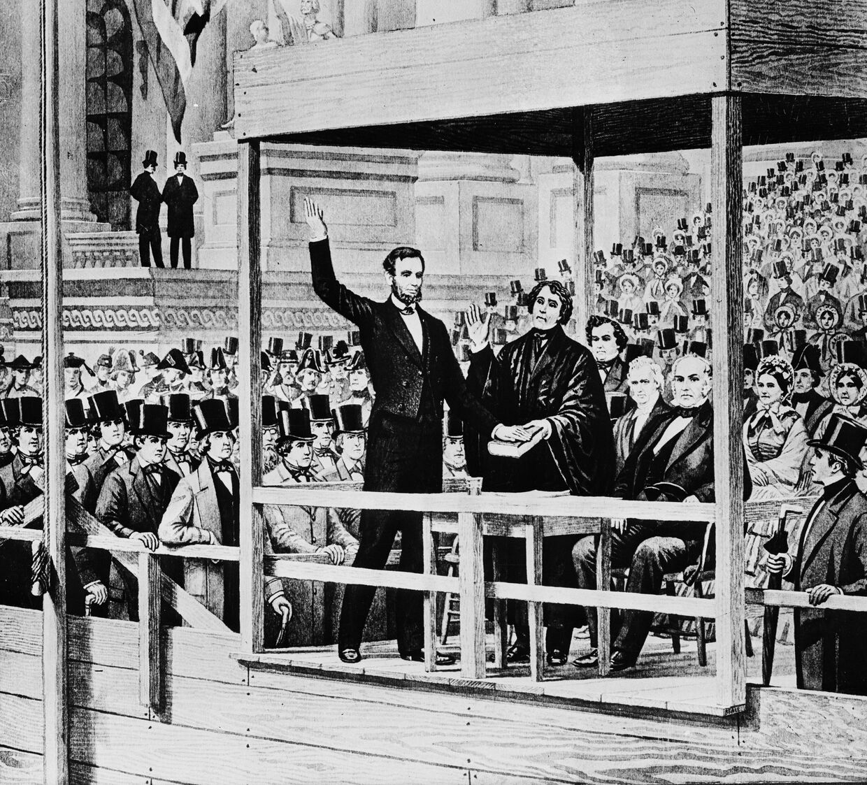 Церемония инаугурации Авраама Линкольна, 1861