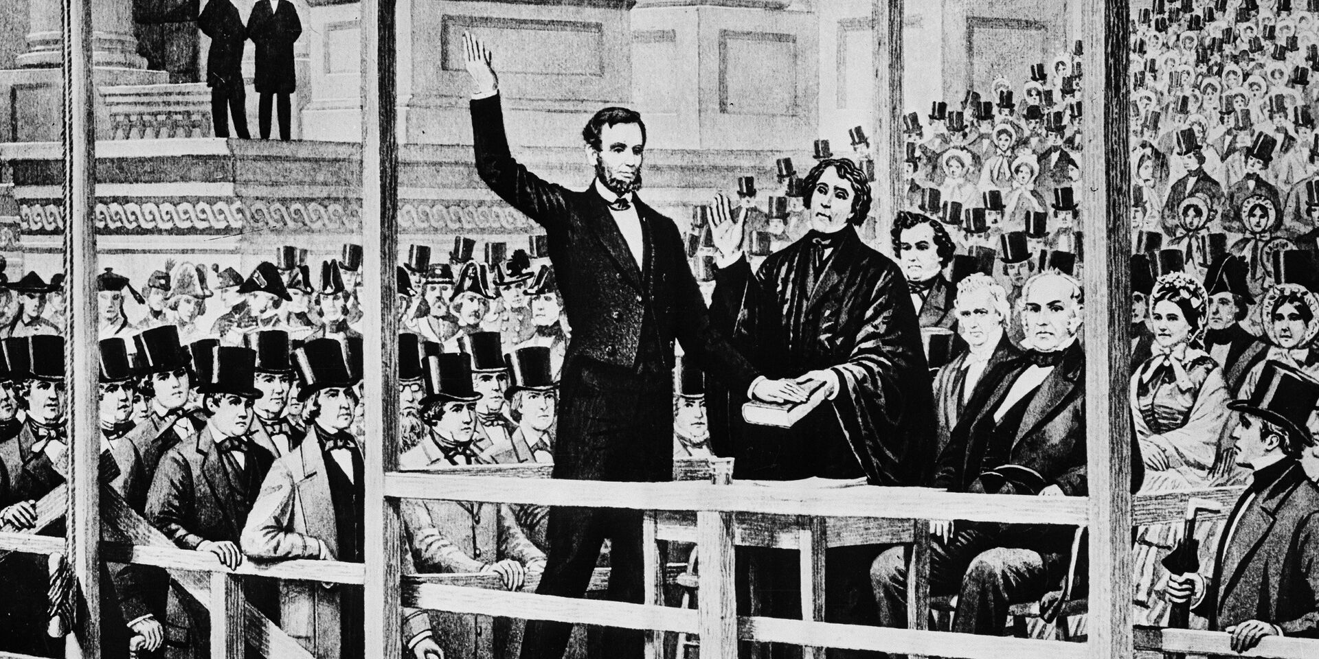 Церемония инаугурации Авраама Линкольна, 1861 - ИноСМИ, 1920, 25.09.2020