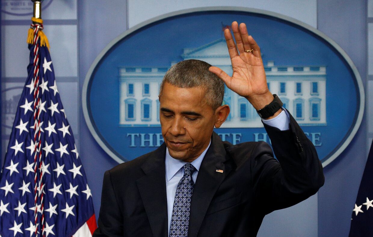 Последняя президентская пресс-конференция Барака Обамы