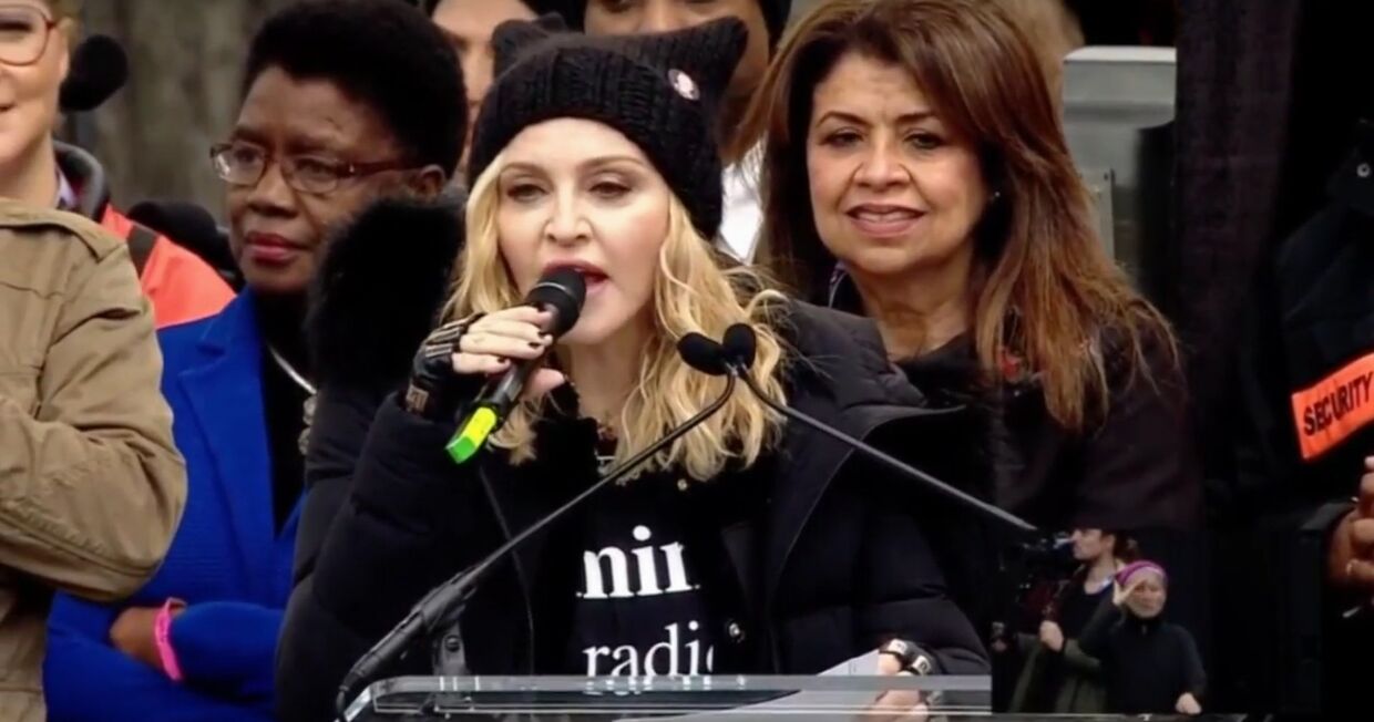 Мадонна: а не взорвать ли Белый дом?