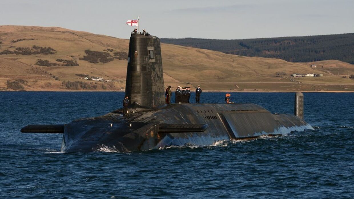 Подводная лодка «Викториэс», Королевский ВМФ, Великобритания