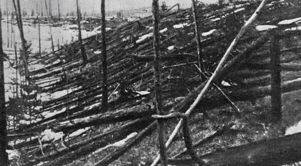 Место взрыва Тунгусского метеорита Место взрыва Тунгусского метеорита