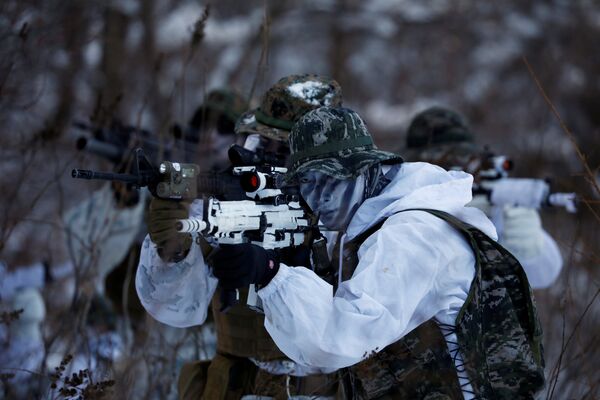 Зимние военные учения США - Южная Корея