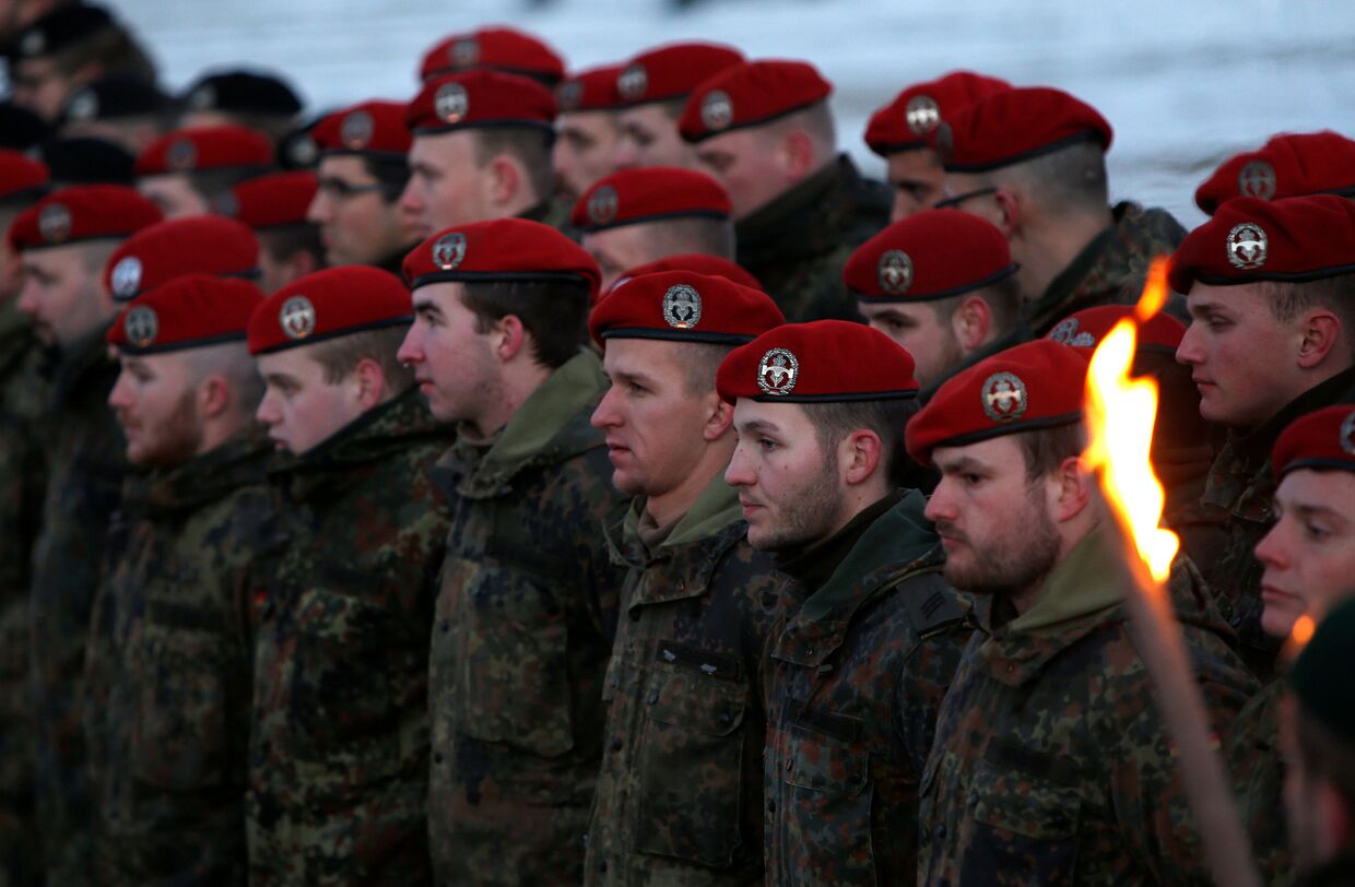 Международный батальон НАТО отправляется в Литву