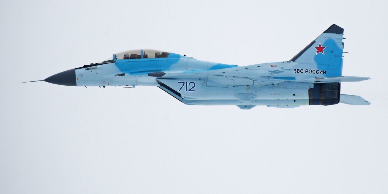 Презентация авиационного комплекса МиГ-35 в Московской области Презентация авиационного комплекса МиГ-35 в Московской области