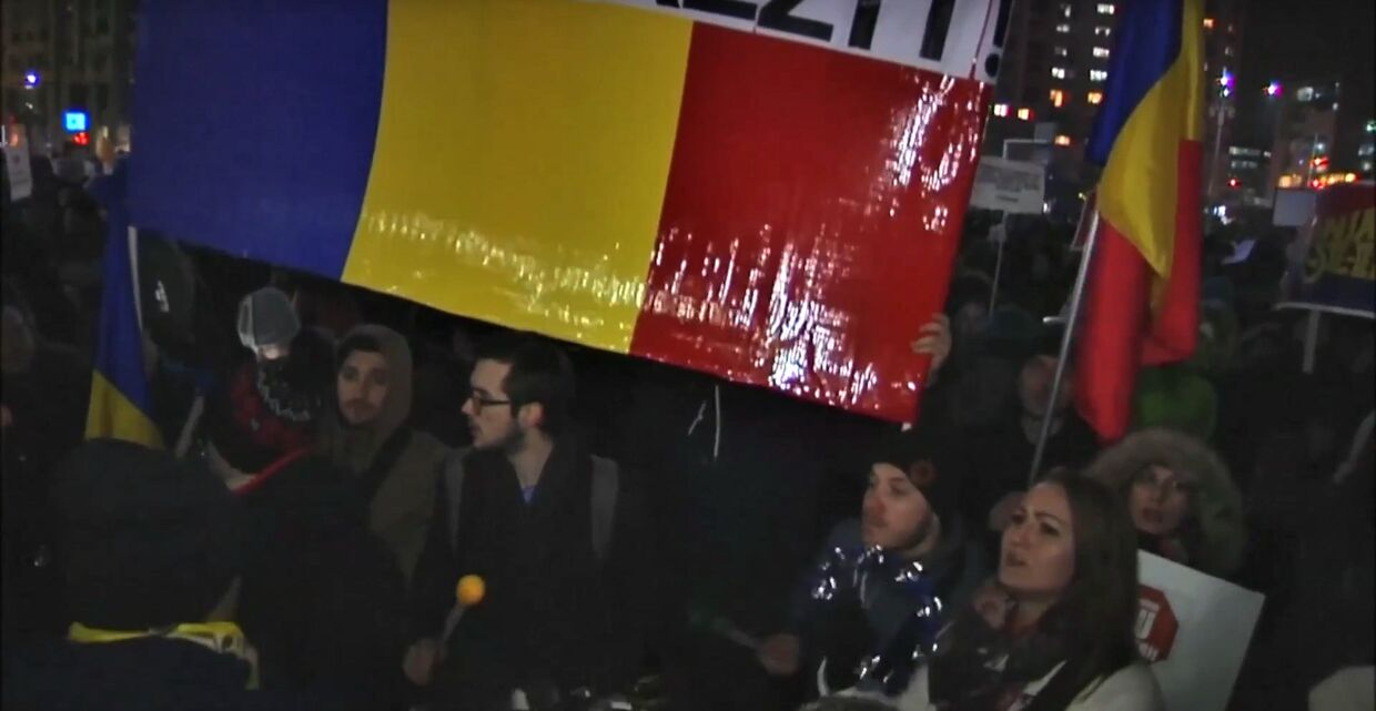 Румыния: крупнейшие протесты со времён Чаушеску