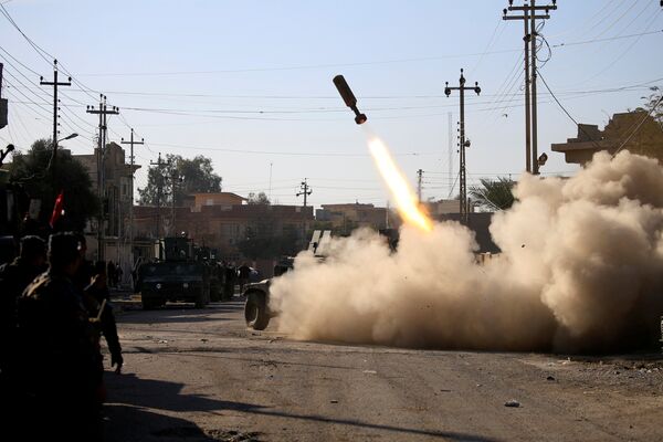 Бои между иракскими войсками и боевиками исламского государства в Мосуле