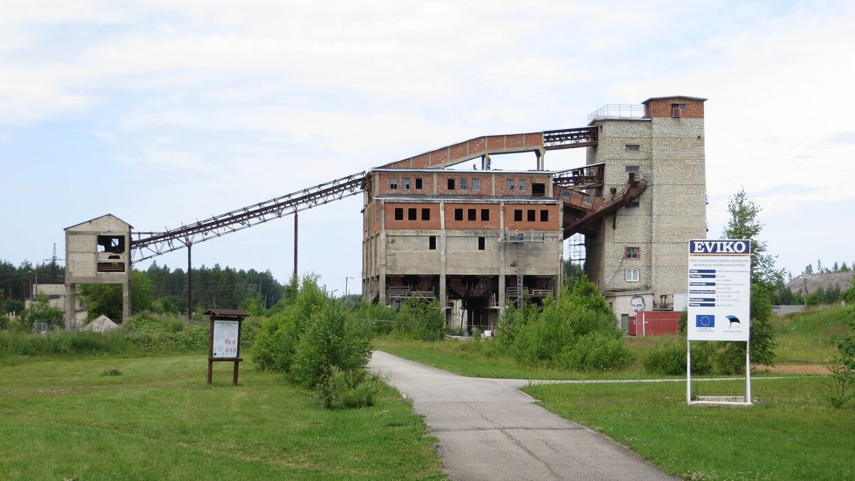 Заброшенная шахта в Кохтла-Ярве, Эстония
