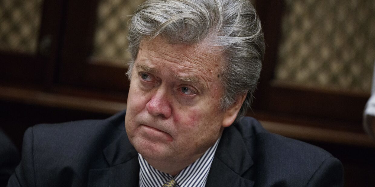 Советник президента США Дональда Трампа Стивен Бэннон