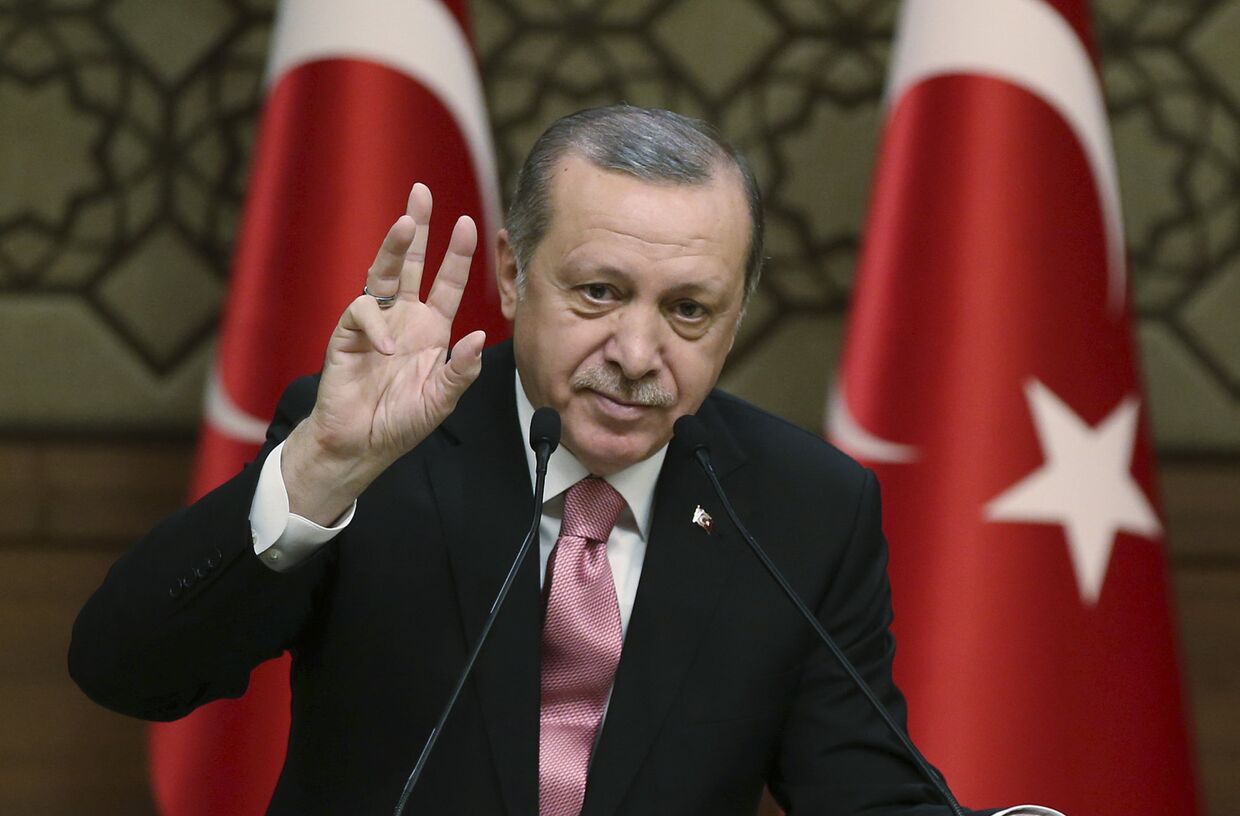 Президент Турции Турции Реджеп Тайип Эрдоган