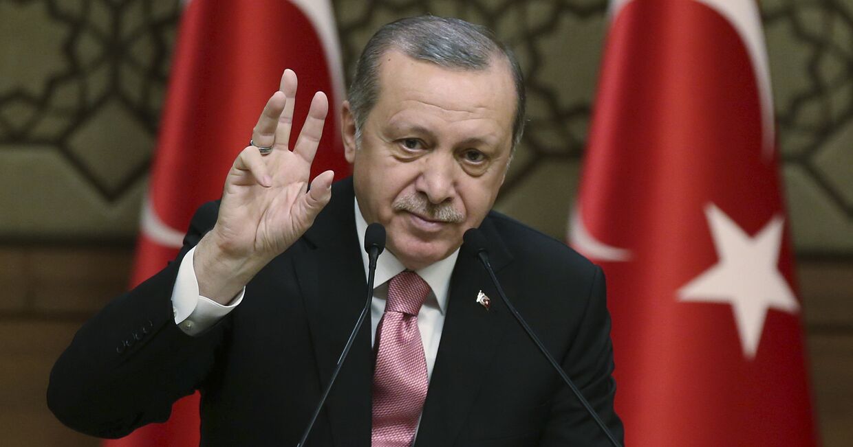 Президент Турции Турции Реджеп Тайип Эрдоган