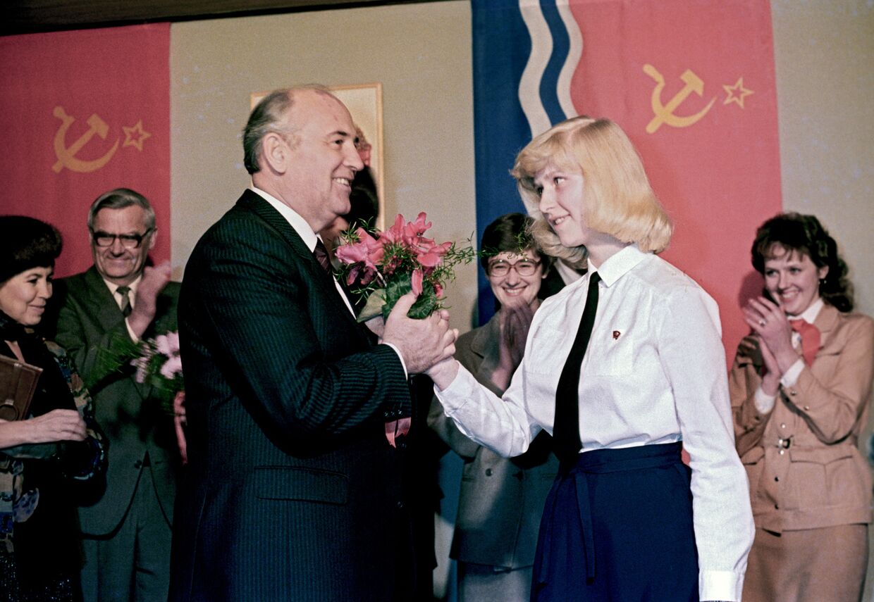 Пребывание Генерального секретаря ЦК КПСС Михаила Сергеевича Горбачева в Латвийской ССР