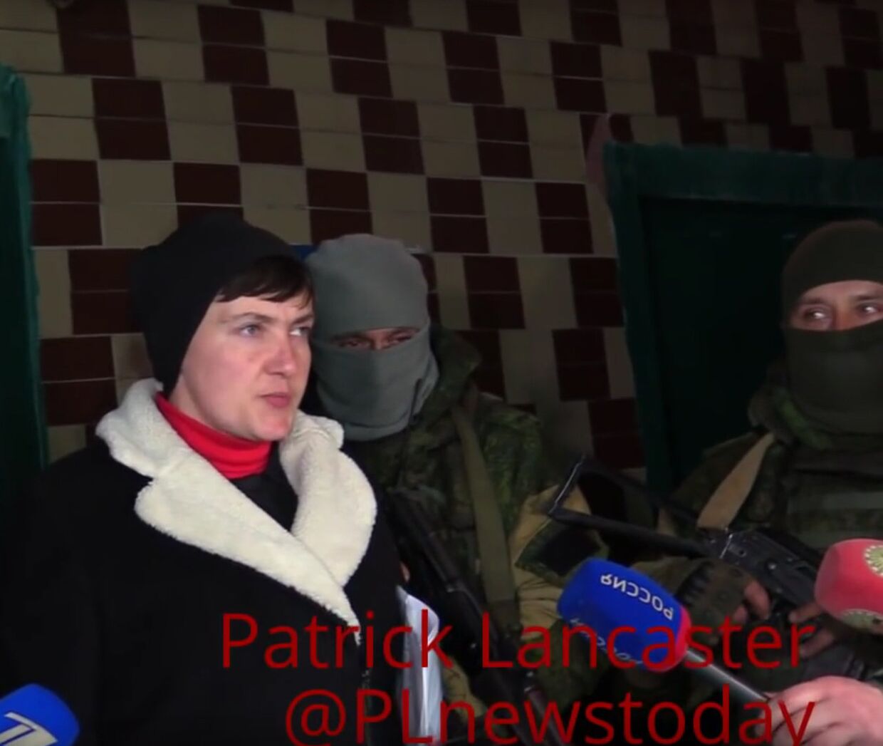 Савченко посетила украинских военнопленных