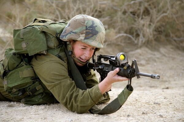 Боец израильской армии